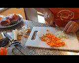 Foto del paso 4 de la receta: Carrilleras de Cerdo al vino tinto con Salteado de Quinoa y Brócoli