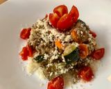 Foto del passaggio 6 della ricetta Insalata di lenticchie, cous cous e verdure