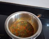 A picture of step 2 of Lasooni Fenugreek.