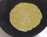 A picture of step 5 of Methi Bajara (Pearl Millet) paratha.