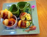 Hình bước làm 10 của món Traditional bake ~ cocktail bun (gai mei bao)