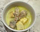 Foto langkah ke 4 dari resep Opor Ceker Ayam Tahu.