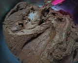 Foto langkah ke 3 dari resep Almond Choco Cookies.