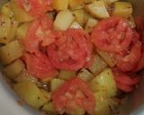 A picture of step 3 of Aloo methi.