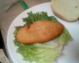 A picture of step 6 of Chicken Fillet Burgers.