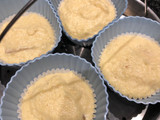 Soy pulp (okara) steamed cake