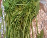 Foto langkah ke 1 dari resep Tumis daun pucuk labu.