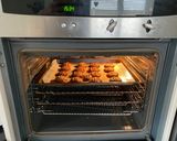 A picture of step 4 of Peanut butter cookies.