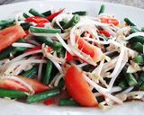 Foto langkah ke 3 dari resep Tumis kacang panjang kecambah.