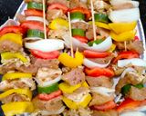 Hình bước làm 4 của món Thịt nướng Shashlik kiểu Nga