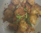 A picture of step 5 of Gobhi  Manchurian.