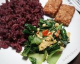 Foto langkah ke 4 dari resep Tumis PAKCOY TELUR #MenuSehatAnak.