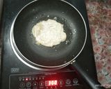 A picture of step 2 of Banana Rabdi Pancake.