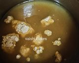 A picture of step 3 of Radish Leaves Curry (Mulyachi Patal Bhaji).