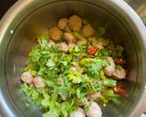 A picture of step 2 of Soya Burger.