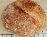 Foto langkah ke 26 dari resep Flaxseeds Pandan Swirl Sourdough Bread.