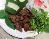 Hình bước làm 2 của món Bún chả nhà em ♥️