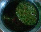A picture of step 2 of Coriander chatni.