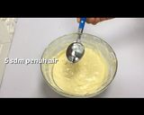 Foto langkah ke 3 dari resep Bolu susu 1 telur tanpa mixer.