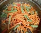 Foto langkah ke 5 dari resep Asem asem balungan dong so (daun melinjo).