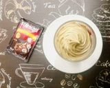 Hình bước làm 4 của món Cà fê bọt biển