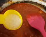 A picture of step 3 of Schezwan Sauce🫙❤️.
