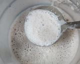 Hình bước làm 4 của món Sữa đậu đen + óc chó + hạnh nhân🍶🍶🫘🫘