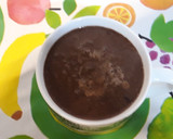 Foto del paso 3 de la receta: Gachas de semillas de lino con cacao y bebida vegetal de avena