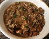 A picture of step 5 of Balsamic chicken and mushrooms.