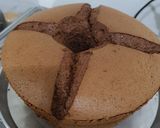 Foto langkah ke 5 dari resep Chiffon coklat super yummy n lembut ya.