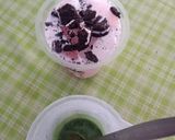 Foto langkah ke 4 dari resep Es Rose Matcha Oreo.