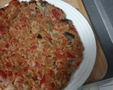 Foto del paso 8 de la receta: 🫓Tortitas de berenjenas 🍆y pimientos en conserva🥫