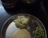 A picture of step 5 of Raj kachori.