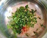 A picture of step 1 of Methi and Sattu power packed thepla.