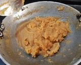A picture of step 4 of Jaggery Wheat Flour Halwa.