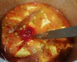 A picture of step 5 of Matar Paneer dhaba style.