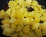 A picture of step 4 of CURRY LEAVES FRIED POTATOES   .