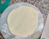 A picture of step 3 of Coconut twist burfi.