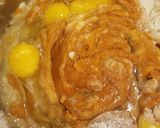 A picture of step 2 of Gluten free/ corn free Pumpkin pie cake.