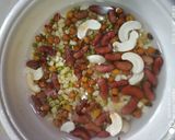 A picture of step 1 of Navaratan paneer cheela.