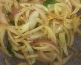 A picture of step 2 of Tasty Onion Masala Rice.
