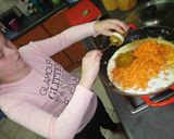 A picture of step 4 of Caitlin Chicken Coconut Curry.