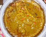 A picture of step 2 of Miyan kuka.