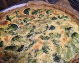 Une image de l'étape 4 de Quiche brocolis.
