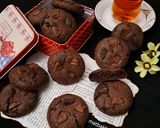 عکس مرحله 12 از دستور کوکی دبل چاکلت (دوم)