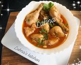 A picture of step 3 of Chicken Korma.
