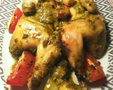 Foto del paso 23 de la receta: Picantón al horno en lata, con hierbas aromáticas y especias nobles