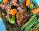 Foto del paso 11 de la receta: Ternera en salsa de ras el hanout con judías verdes y zanahorias