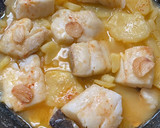 Foto del paso 5 de la receta: Bacalao hervido con patata hervida