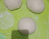 Foto langkah ke 2 dari resep Bakpao Lembut Anti Kempes Alas Daun Pisang.